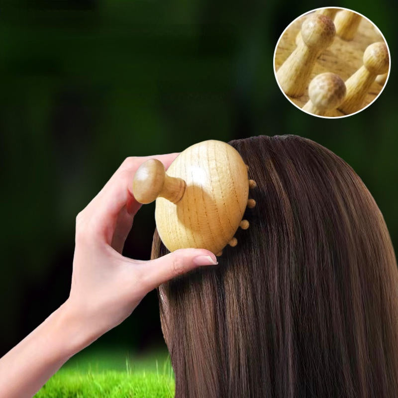 Wootswood-peigne-massant-massage-cuir-chevelu-décontracté-douceur-apaisement