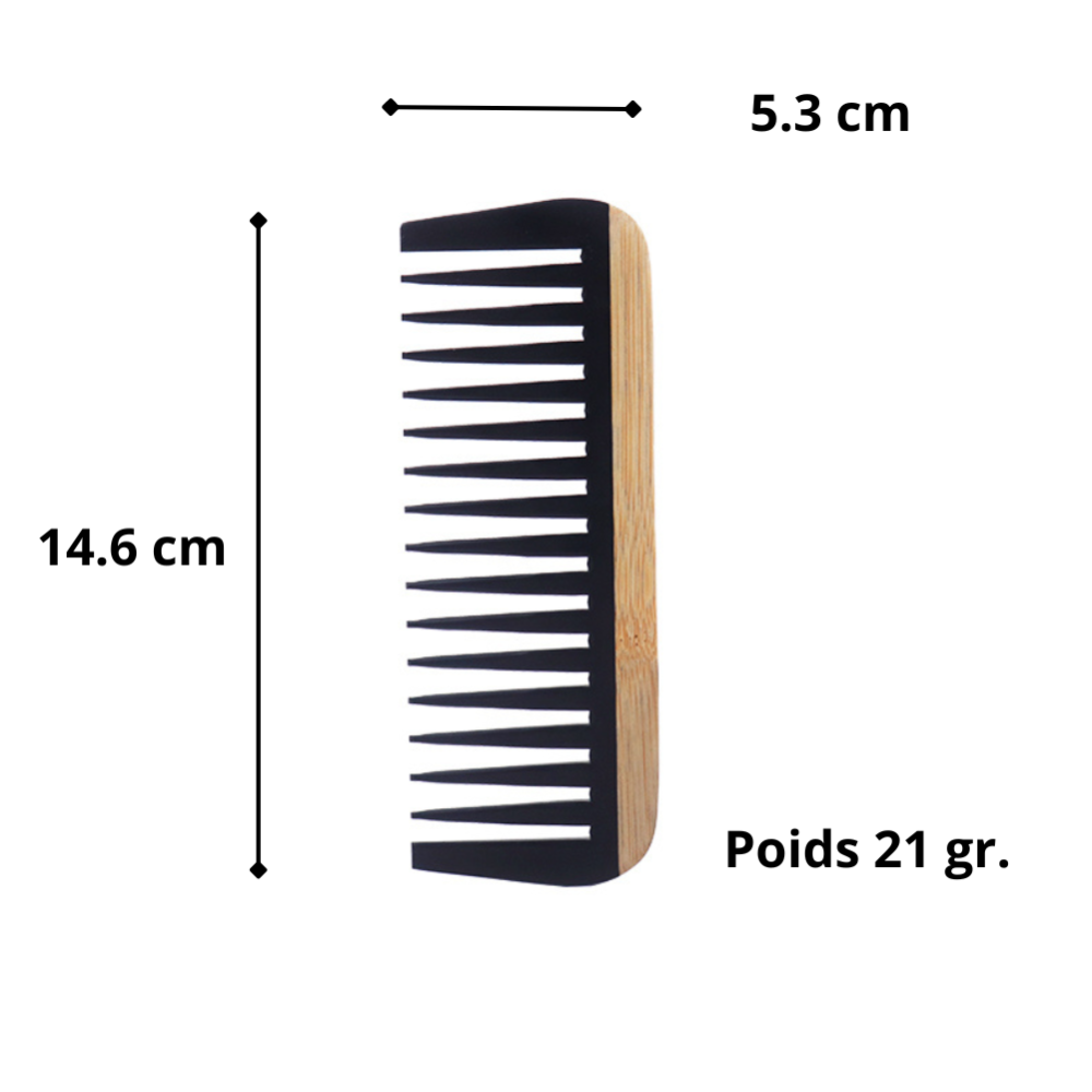 wootswood-bambou-peigne-noir-bois-grande-dent-large-grosse-dents-cheveux-coupe-afro-bouclé