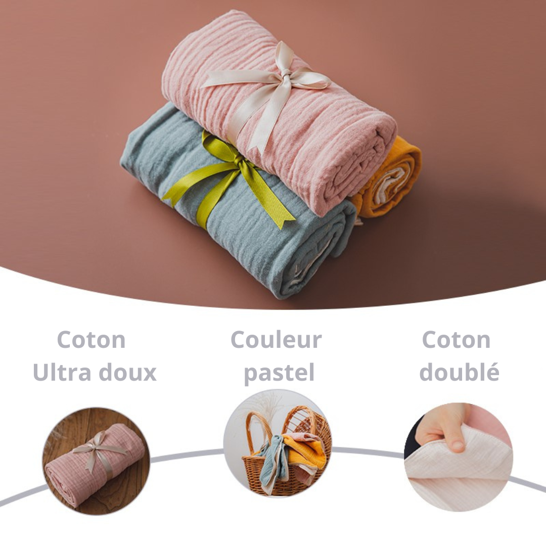 wootswood-cap de bain bébé-linge de lit bebe- couverture bebe