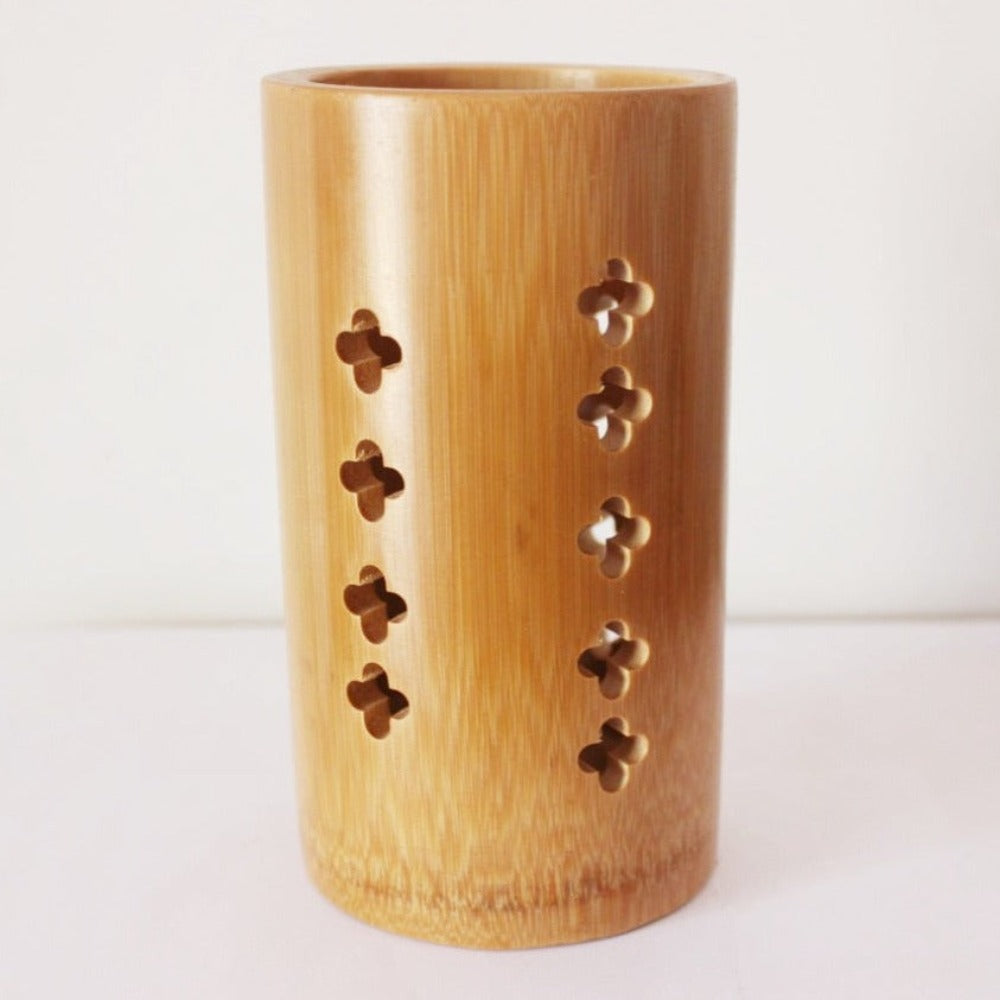 wootswood-rangement-pots-bambou-crayon-utstensile-cuisine-pinceaux-salle-de-bain-sillon-fleur