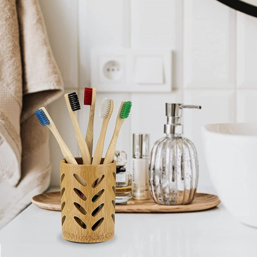 wootswood-rangement-pots-bambou-crayon-utstensile-cuisine-pinceaux-salle-de-bain-brosse-à-dents