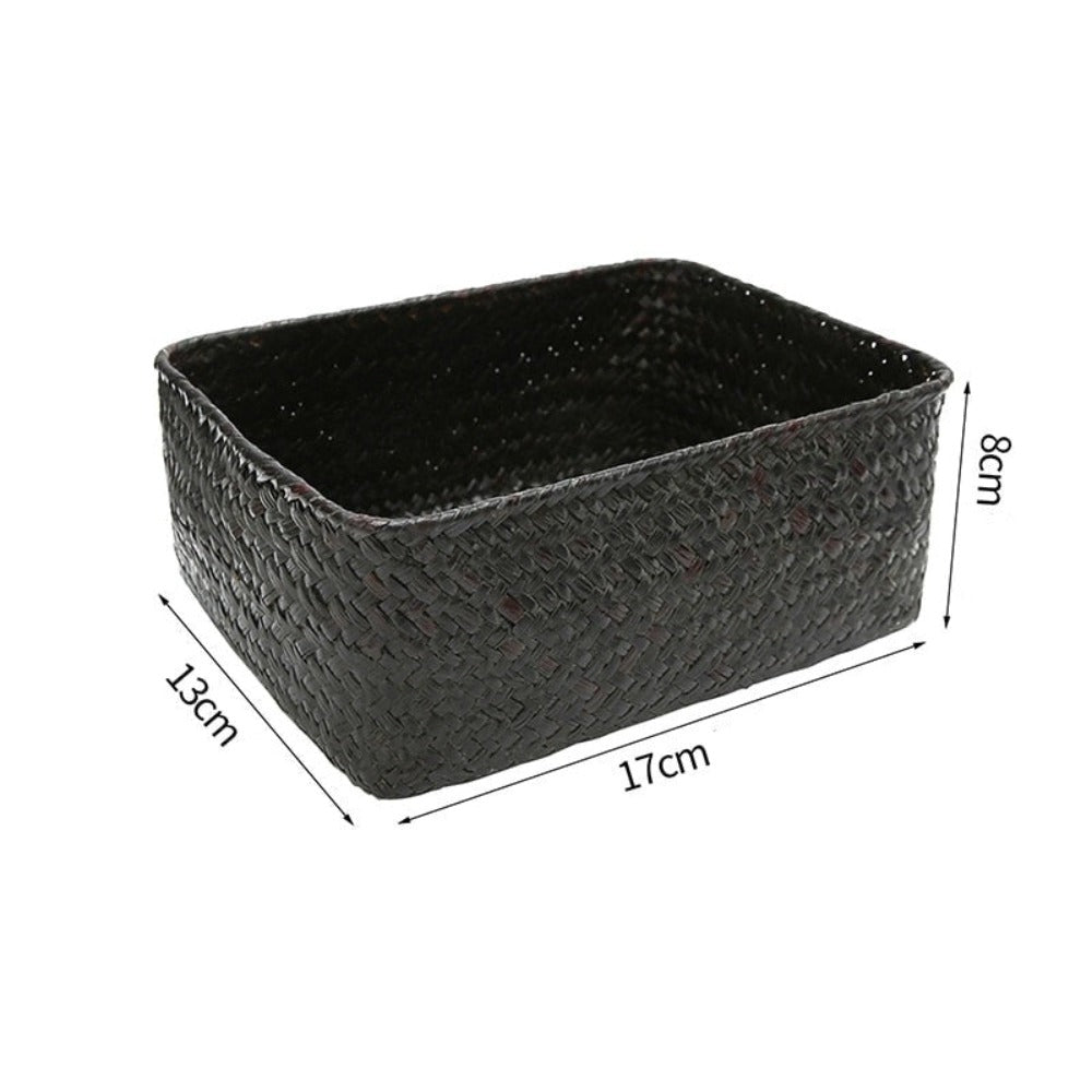 wootswood-rangement-décoration-panier-panière-bois-jonc-osier-rangement-maison-moyenne-noir