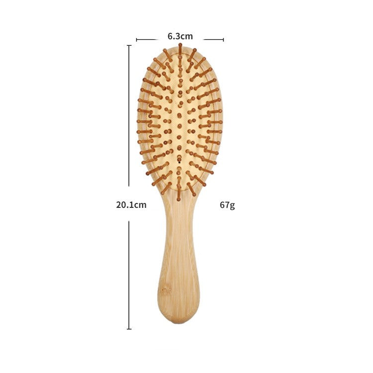 Brosse à cheveux en bambou