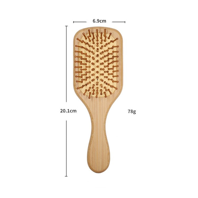 Brosse à cheveux en bambou