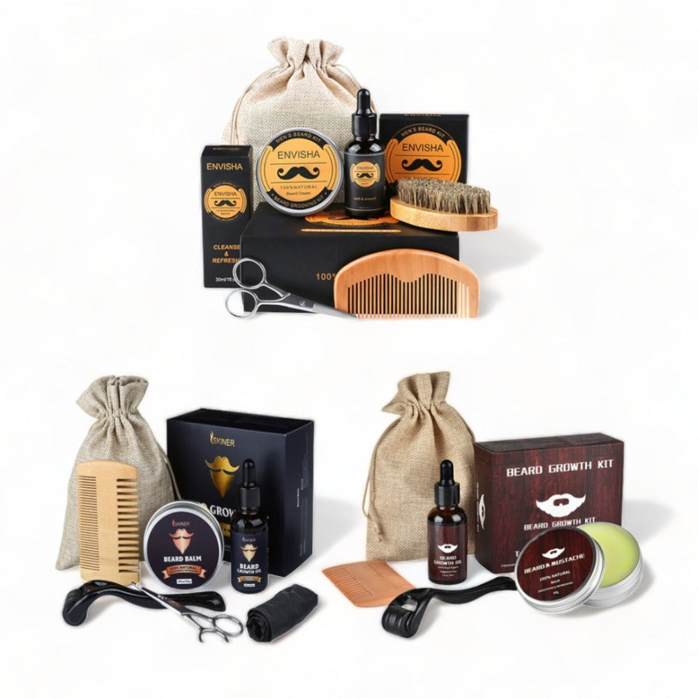 wootswood-coffret barbe-pousse-rapide-croissance-huile-cire-structurante-peigne