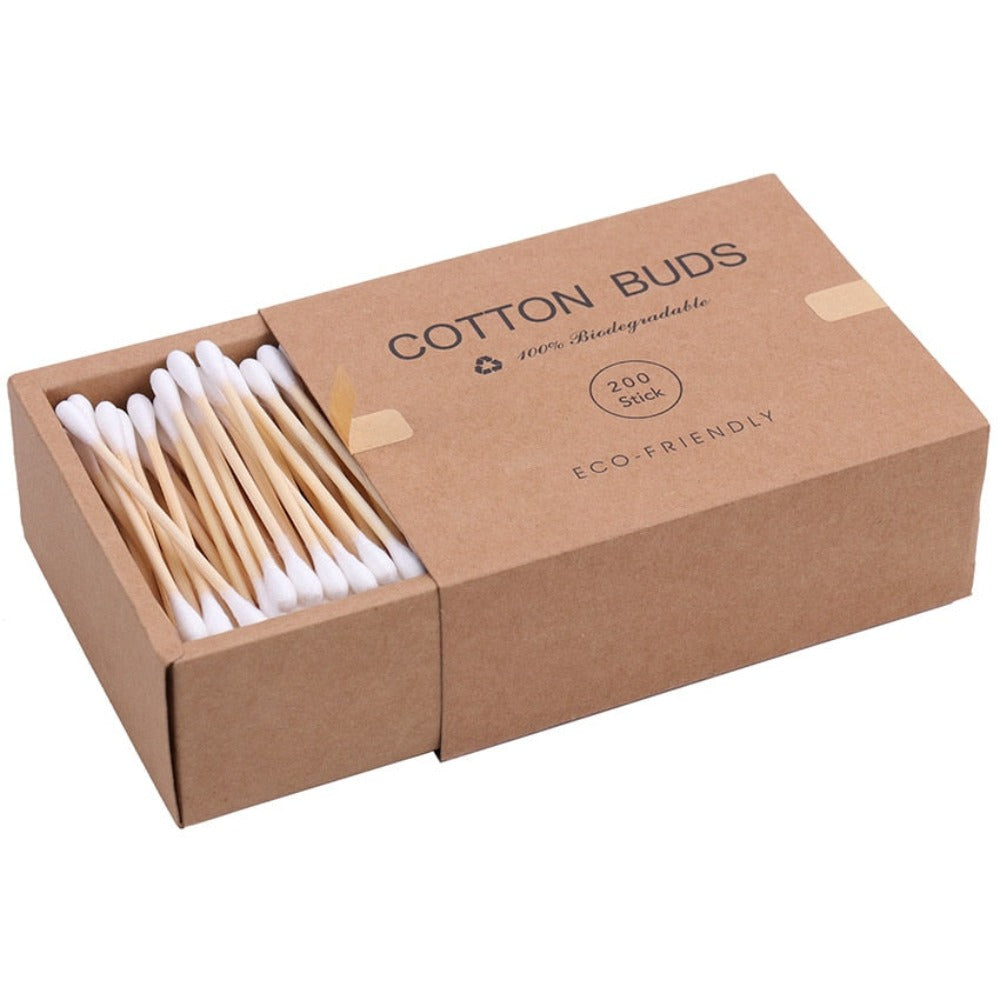 Wootswood-Boite coton tige en bambou éco-responsable