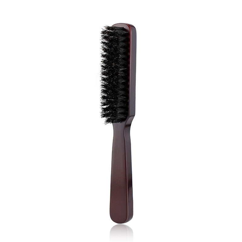 Wootswood-brosse à barbe-cheveux-sanglier-fine